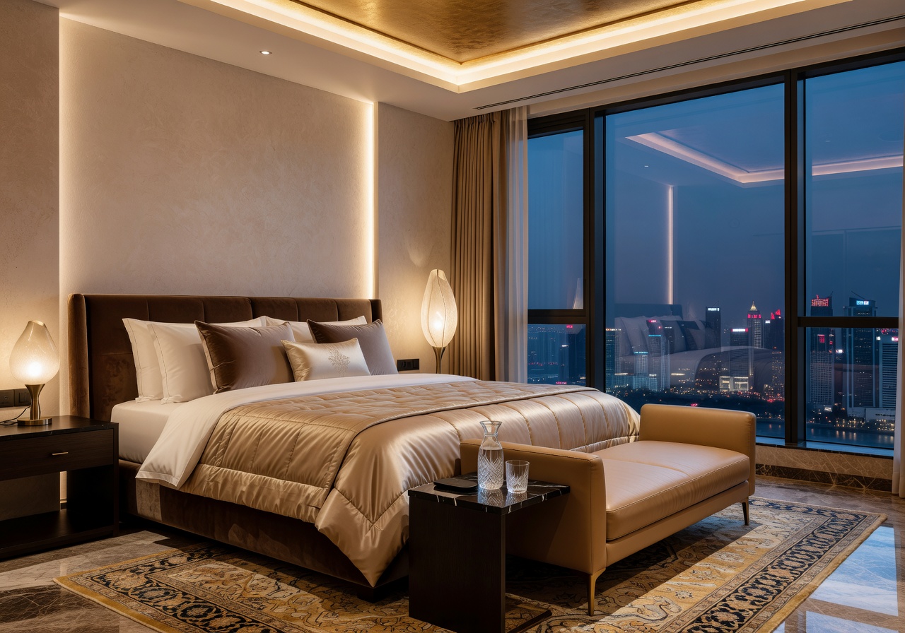 Luxury Cotai Suite Bedroom